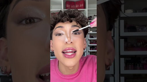 REVEALING my NEW JUST THE TIP! MASCARA🤭❤️‍🔥 #shorts #short #Daus Mendoza