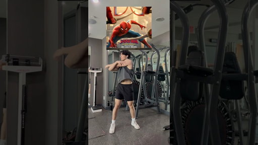 Impossible Spiderman Workout #tomholland #cindyworkout #spidermanworkout