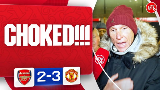 CHOKED!!! (Lee Judges) | Arsenal 2-3 Manchester United