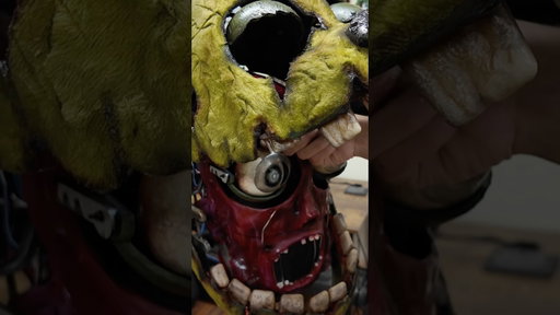 My Springtrap costume final part and reveal