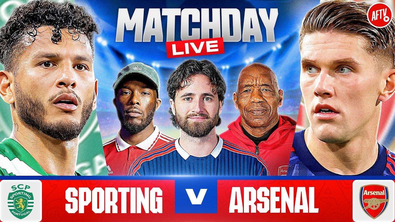 Sporting Lisbon 0-1 Arsenal | Match Day LIVE | Champions League