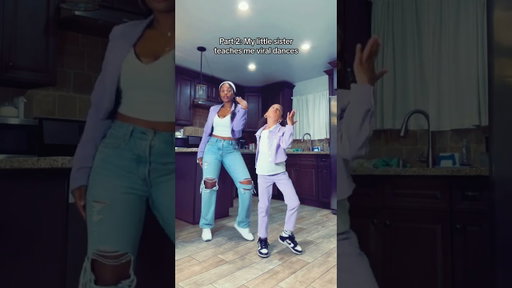 Period 💅🏾 😂 Zoey Zanai and Tammy Brawner #dance #dancechallenge #bigsister #littlesister
