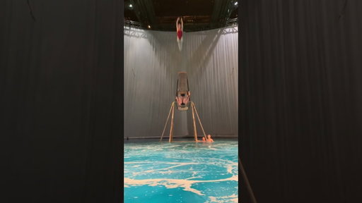 Kaylea wins, flawless victory 🌊👸 #OCirque | Cirque du Soleil