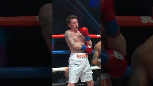 Mark Magsayo with a huge hit to Feargal McCrory #zuffaboxing05