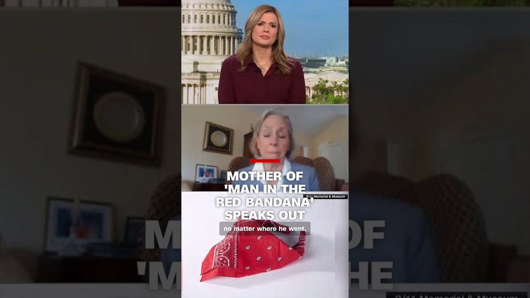 Mother of 9/11 hero 'man in the red bandana' speaks out