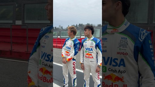 Who’d have thought they’d be so good at this 🦉 #F1 #VCARB