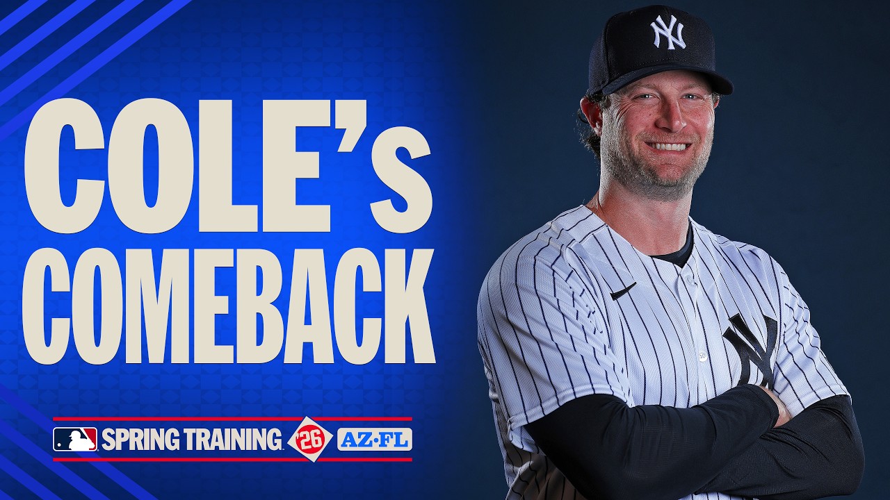 FULL START: Gerrit Cole pitches 1st inning returning from injury | MLB Spring Training Highlights