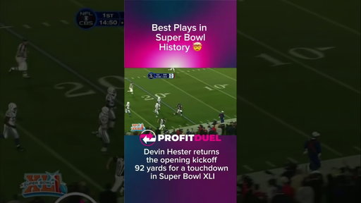Best Big Game Plays - Devin Hester Edition 💥