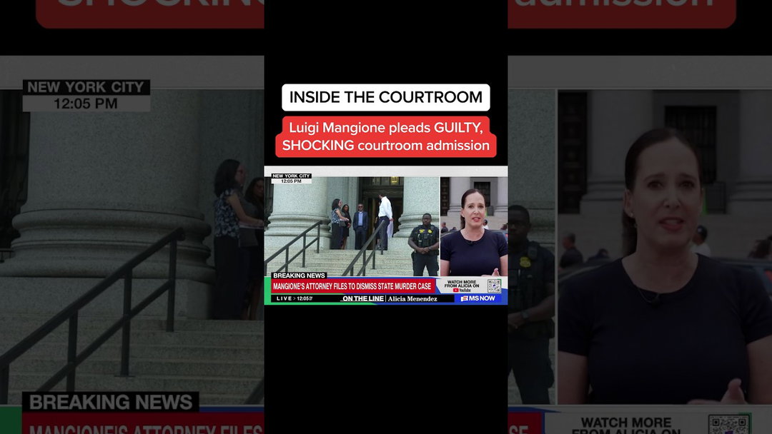 INSIDE THE COURTROOM: Luigi Mangione pleads GUILTY, SHOCKING courtroom admission