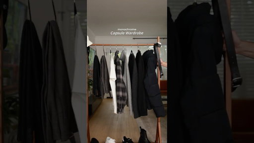 Monochrome Capsule Wardrobe for the Fall / Winter