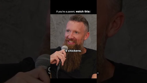 Rosie had an idea. Chickens. 🐔
