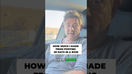 How much can u make posting 30 DAYS STRAIGHT on Youtube