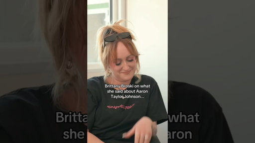 Brittany keep doing you queen #brittanybroski #aarontaylorjohnson #comedy