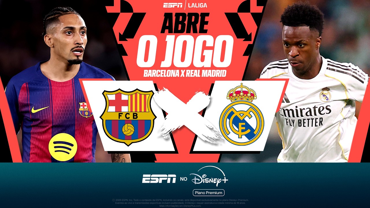 BARCELONA X REAL MADRID NARRAÇÃO AO VIVO: BARÇA É CAMPEÃO APÓS VENCER O EL CLÁSICO! | ESPN