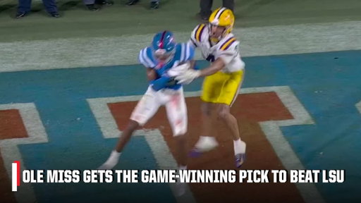 MUST-SEE ENDING BETWEEN LSU AND OLE MISS 🍿 | ESPN College Football