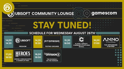 Ubisoft at gamescom 2026: Day 1