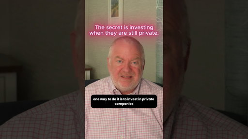 By the time everyone knows the company’s name, a huge part of the wealth creation may have already h