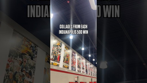 The walls say it all. Take a look at our updated INDYCAR shop.