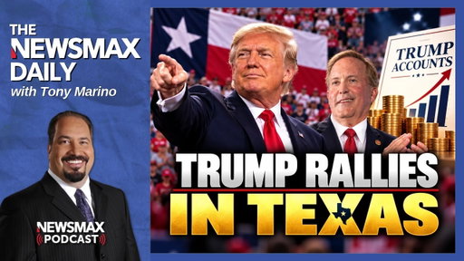 Trump Takes the Stage in Texas as New Trump Accounts Roll Out  | The NEWSMAX Daily (10/8/2026)