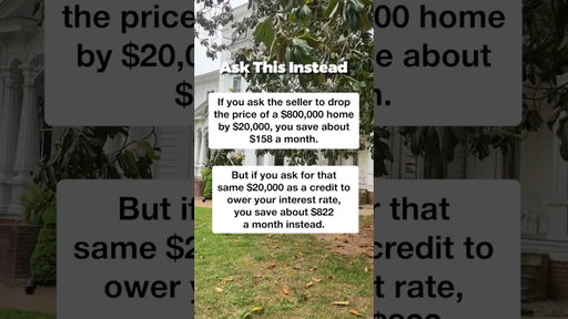 Most Home  Buyers Negotiate The Wrong Thing #homebuyers #homebuying  #realestate