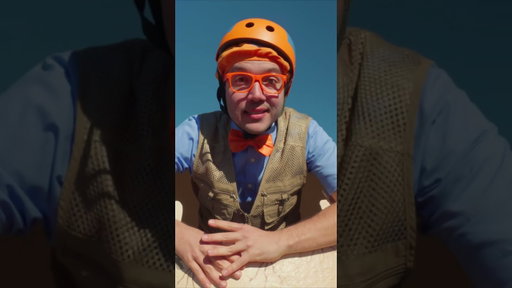 A GIANT DINOSAUR EGG | #shorts #blippi #blippishorts