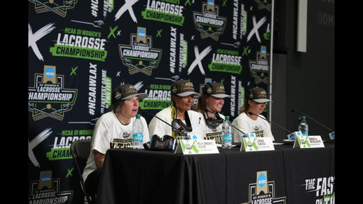 Lacrosse - NCAA Final vs North Carolina Postgame Press Conference
