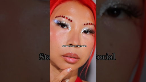 Star Brows Tutorial 🤩⭐️✨ #funmakeup