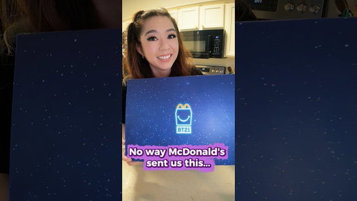 McDonald's Sent Me the Entire BT21 Collection!