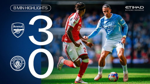 Arsenal 3-0 Man City | Highlights Community Shield 2026/27