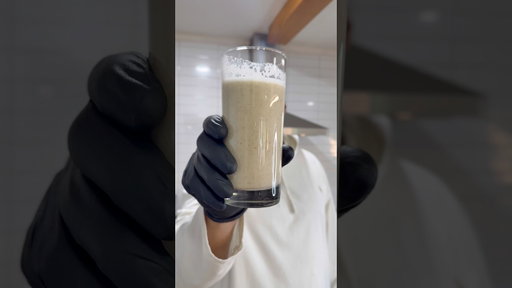 Homemade Hempseed Milk 🥛🌱 #food #foodie #shorts