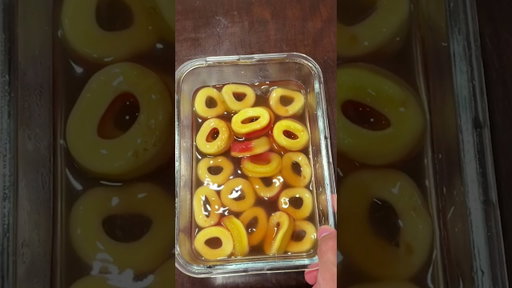Brisk Iced Tea Infused Frozen Peach Ring Gummies!!! #Brisk #Gummies #FROZENGUMMIES
