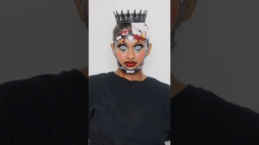 First Halloween look of the season! #halloweenmakeup #halloweentransition