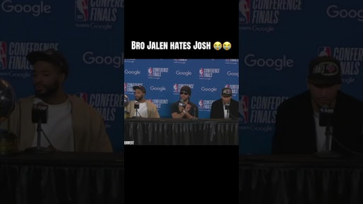 Is this chemistry going to hurt them in the Finals? #jalenbrunson #joshhart #mikalbridges