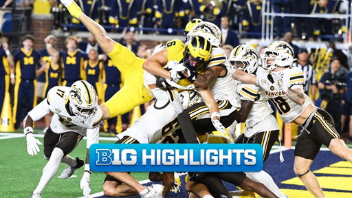 Western Michigan at Michigan | HIGHLIGHTS | Big Ten Football | 09/05/2026