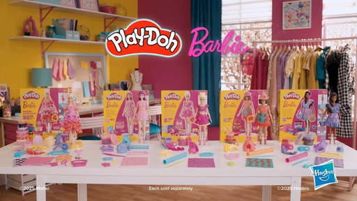 New Play-Doh Barbie Designer Dolls!