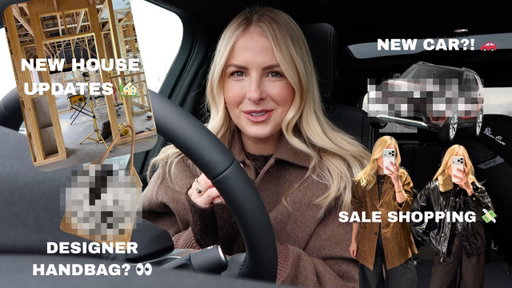 trying out a new car (omg?!) & a designer handbag purchase | vlog