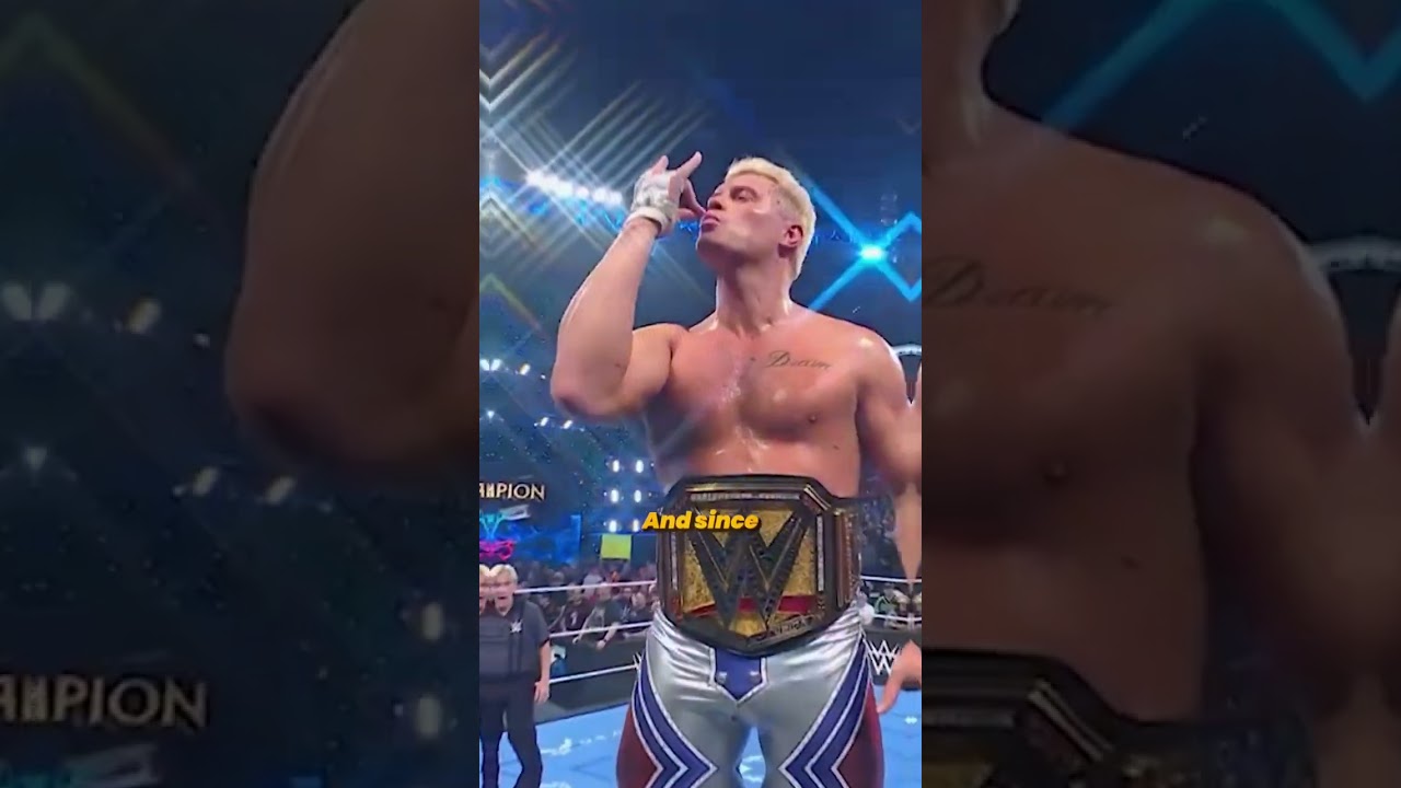 Cody Rhodes will go down as one of the greatest of all time