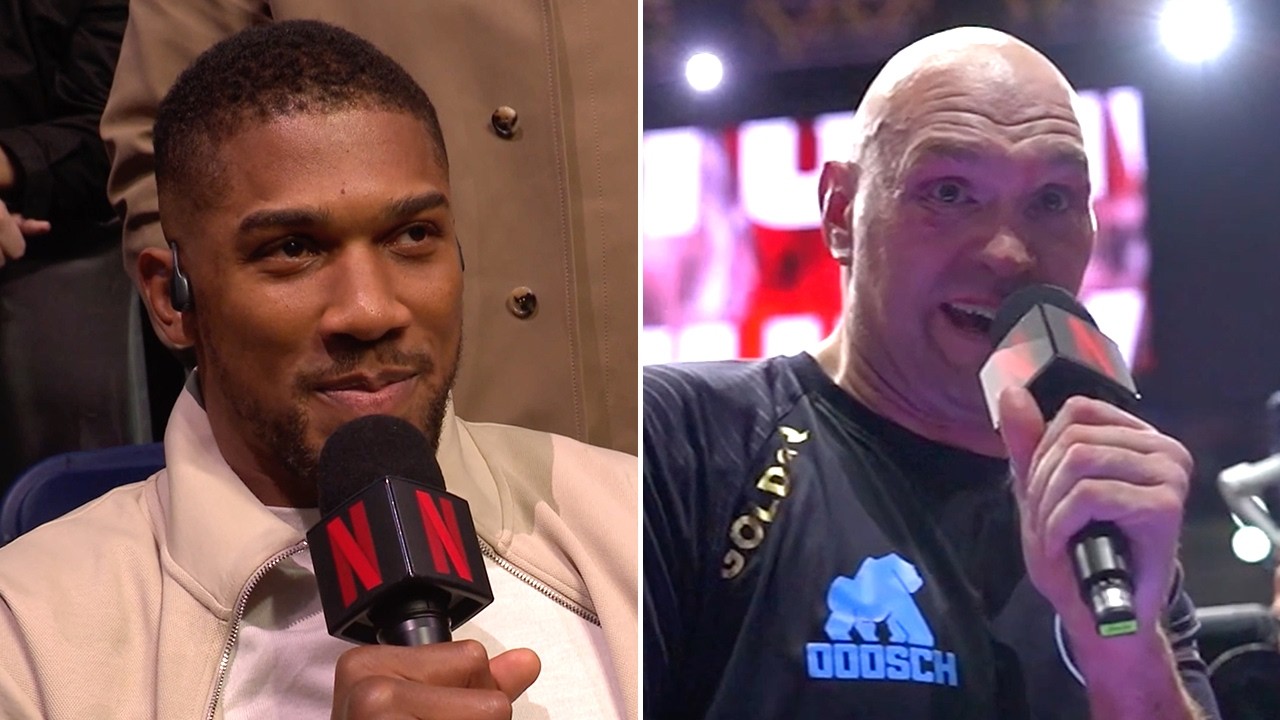 Tyson Fury Challenges Anthony Joshua: 'Let's give the fight fans what they want!'