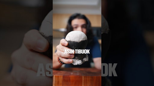 Asin Tibuok, one of the world’s rarest salts! 🥥🧂