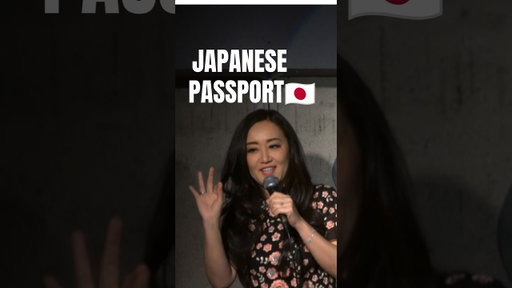 Japanese Passport 🇯🇵😂 | Stand-Up Comedy #shorts