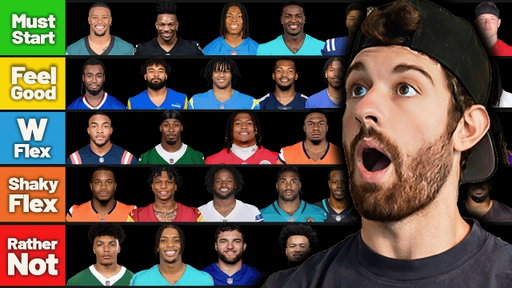 Week 1 Fantasy RB Rankings (Start/Sit List)