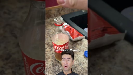 Can you hide coke in Coke? 👨‍🔬
