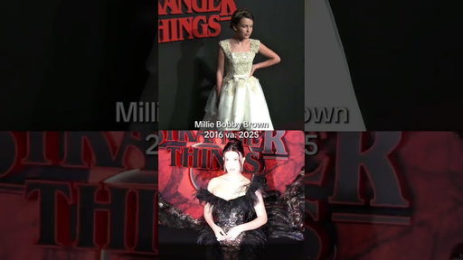 Stranger Things Then vs Now #shorts #strangerthings