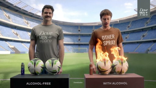 Balls on Fire | Dove Men+Care