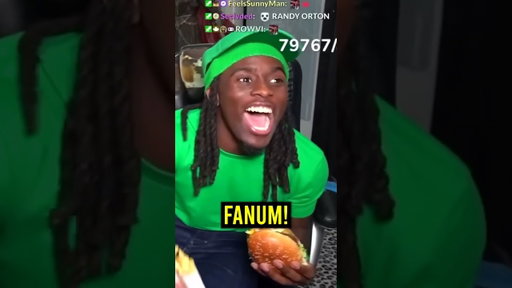 Fanum Takes John Cena & Kai Cenat Big Macs 🍔😂