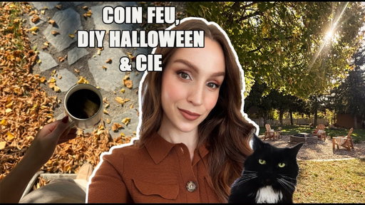 C'est l'automne ! 🍂 Coin feu, boudoir et préparation série Halloween