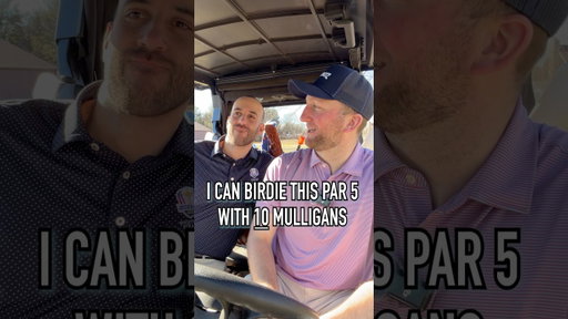 How Many Mulligans To Birdie This Par 5!?! #golf #shorts #golfer #pga