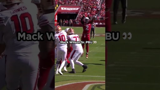 Mack got some AIR on this pass breakup