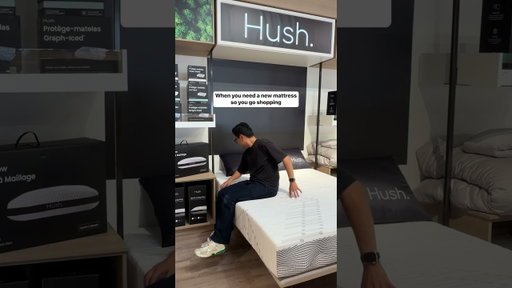 Mattress shopping be like...😴