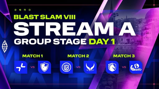 [A] BLAST SLAM VIII, Group Stage, Day 1 - Spirit vs Nemesis, LGD vs Xtreme, Liquid vs Yakult